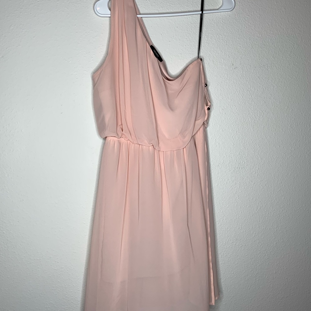 Forever 21 Blush One Sleeve Dress